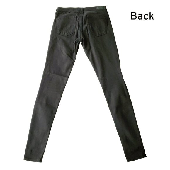 AG Adriano Goldschmied The Absolute Legging Extreme Skinny Black Size 26R - Picture 3 of 16